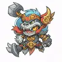 mordex from brawlhalla tattoo design idea