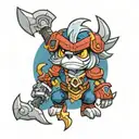 mordex from brawlhalla tattoo design idea