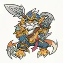 mordex from brawlhalla tattoo design idea