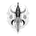 gladiator, killer whale tattoo design idea