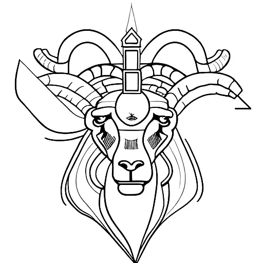 ram israel tattoo design idea
