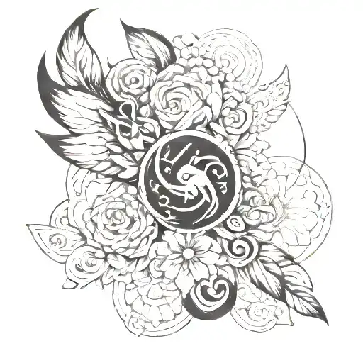 tattoo combining respect knowledge  tattoo design idea