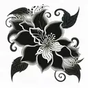 tattoo combining respect knowledge without flower tattoo design idea