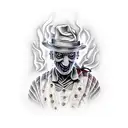 freddy Krueger on fire  tattoo design idea