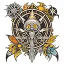 hawkwind space ritual  tattoo design idea