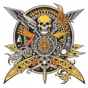 hawkwind space ritual  tattoo design idea