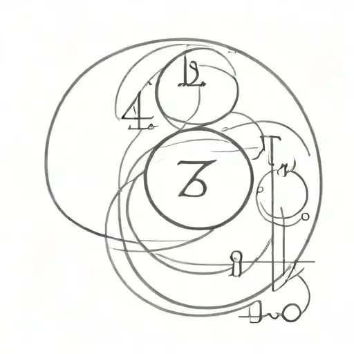 circle made by 4 roman numbers and inside circle to infinity written  tattoo design idea