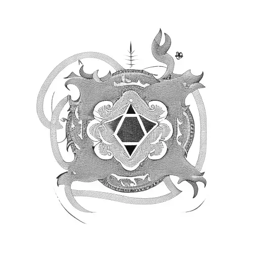 kerala state shape tattoo design idea
