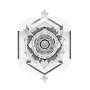 kerala state shape tattoo design idea