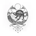 Design a tattoo for me , between elbow and wrist  . Shape of Kerala state and also a second tattoo of numbers 95 06 13 1 tattoo design idea