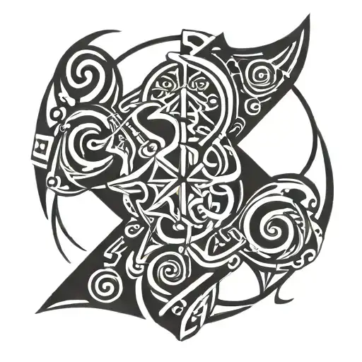 names Kim Tom tattoo design idea