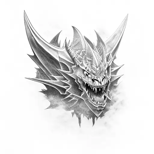 berserk dragonslayer tattoo design idea