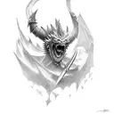 berserk dragonslayer tattoo design idea