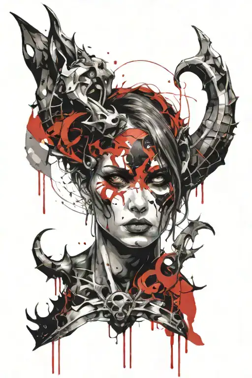 succubus tattoo tattoo design idea