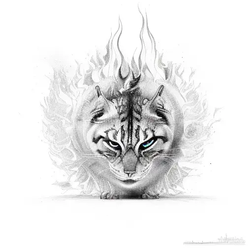 i am judged and set on fire, at the stand falling deaf to their cries tattoo design idea