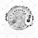 Drumpad Drum machine turntable sampler synthesiser tattoo design idea