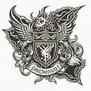 Manchester united devil tattoo design idea