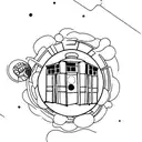 TARDIS tattoo design idea