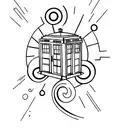 TARDIS tattoo design idea