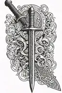 Conan sword tattoo design idea
