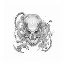 oil spill tattoo design idea