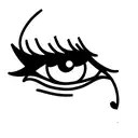 demonio ojos tattoo design idea