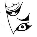 demonio ojos tattoo design idea
