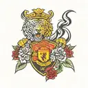 man utd  tattoo design idea