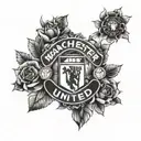 Manchester United  tattoo design idea