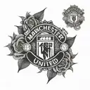 Manchester United  tattoo design idea