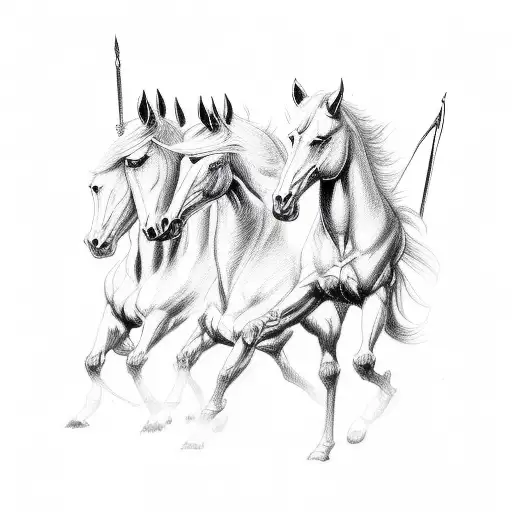 four horsemen symbol tattoo tattoo design idea