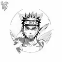 naruto tattoo design idea