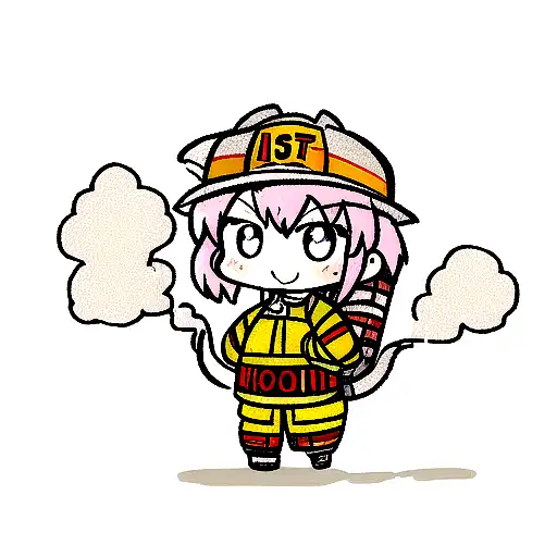 firefighter  tattoo design idea