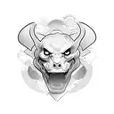 firefighter tattoo design idea