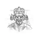 firefighter tattoo design idea