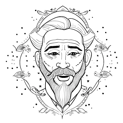 create a graphic design for the statement 'let it go' tattoo design idea