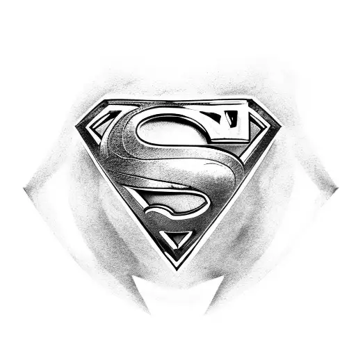 superman and green lanter logos  tattoo design idea