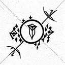strength and prosperity tattoo design idea