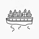 Dumpster Fire tattoo design idea