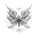 Dumpster Fire tattoo design idea