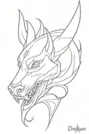 Drakon tattoo design idea