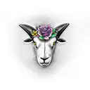 black sheep tattoo design idea