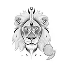the lion king tattoo design idea