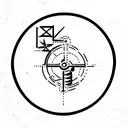 industrial design  tattoo design idea
