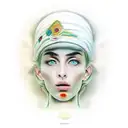 mamma figlia capelli ricci allattamento al seno radici amore forza tattoo design idea