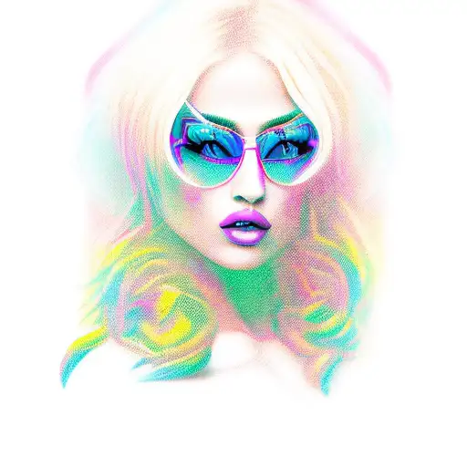 chica sexi tattoo design idea