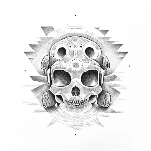 lowerider boombox ghetto sunset hip hop palm music chicano  tattoo design idea