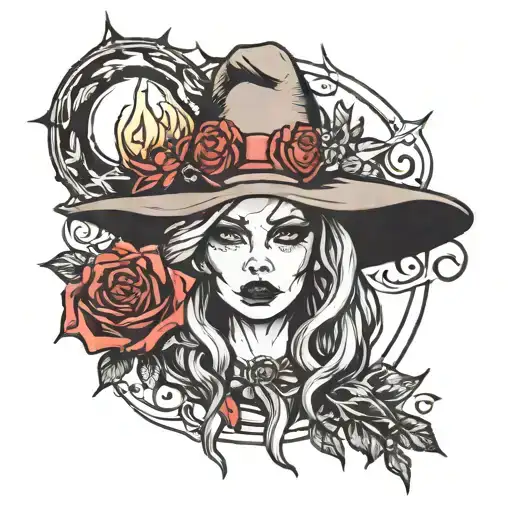 coven tattoo design idea