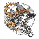 coven tattoo design idea