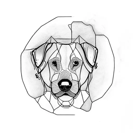 patitas labrador tattoo design idea